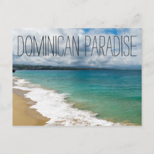 Cartão Postal Um paraíso dominicano