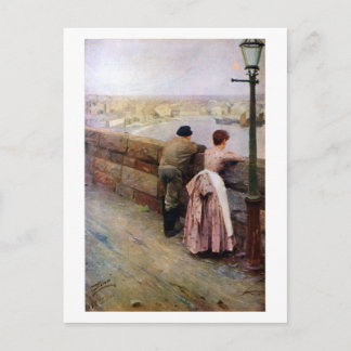 Cartão Postal Um pescador por Anders Zorn