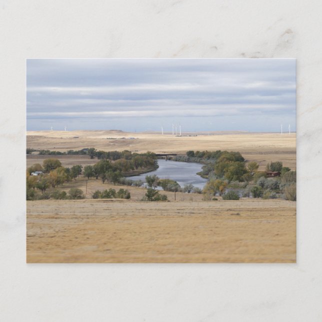 Cartão Postal Um pouco de Nebraska (Frente)