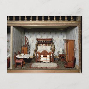 Cartão Postal Um quarto no "Prazer da Sra. Bryant", c.1860