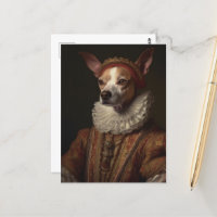 Um Retrato de Cachorro Histórico