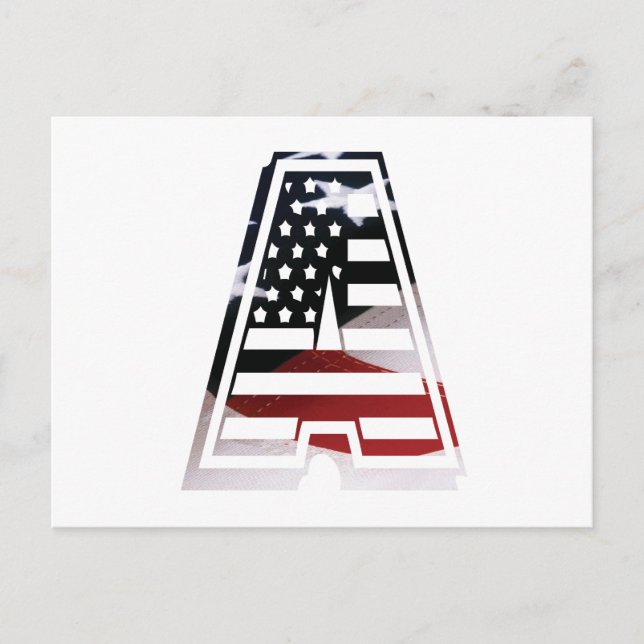 Cartão Postal Um script EUA fab legal (Frente)