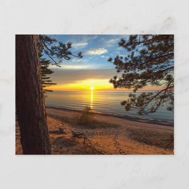 Cartão Postal Um Sunset de Doze Milhas (Frente)