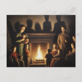 Cartão Postal Um Terrível Horror de Natal Assaltado