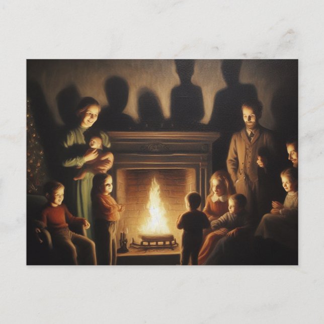 Cartão Postal Um Terrível Horror de Natal Assaltado (Frente)