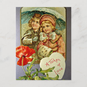 Cartão Postal Um Token de Amor