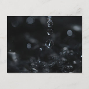 Cartão Postal Um trio de gouttes d'eau