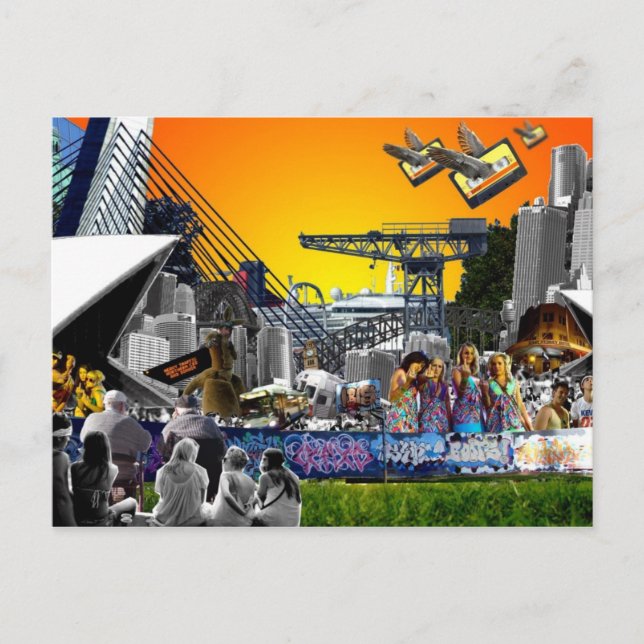 Cartão Postal Um verão em Sydney (Frente)