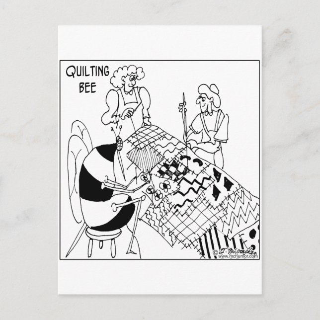Cartão Postal Uma Abelha De Quilisão (Frente)