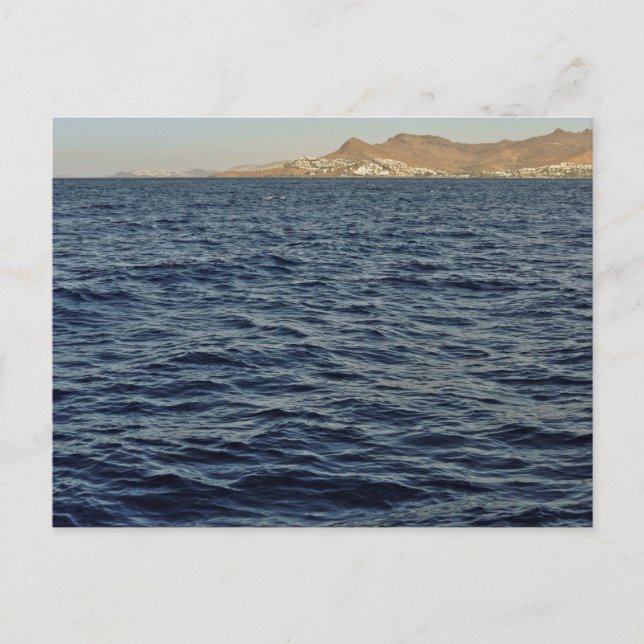Cartão Postal Uma Bela Visão Da Península De Bodrum (Frente)