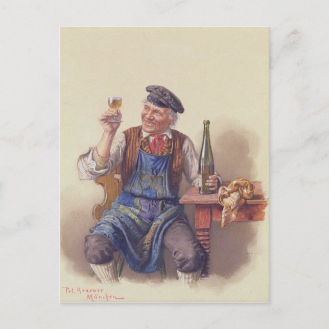 Cartão Postal Uma Boa Vintagem (Frente)