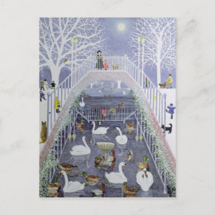 Cartão Postal Uma caminhada no parque