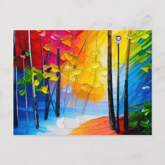 Cartão Postal Uma Caminhada No Parque