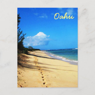 Cartão Postal Uma caminhada sobre Oahu