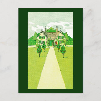 Cartão Postal Uma Casa Bonito