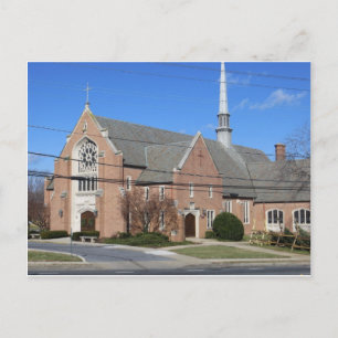Cartão Postal Uma Igreja Episcopal