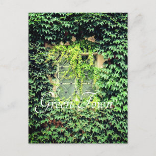 Cartão Postal Uma janela em plantas verdes, Case-Mate capas de i