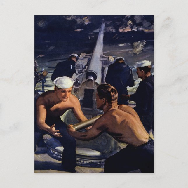 Cartão Postal Uma mensagem da América (Frente)