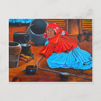 Cartão Postal "Uma Mulher Tarahumara"