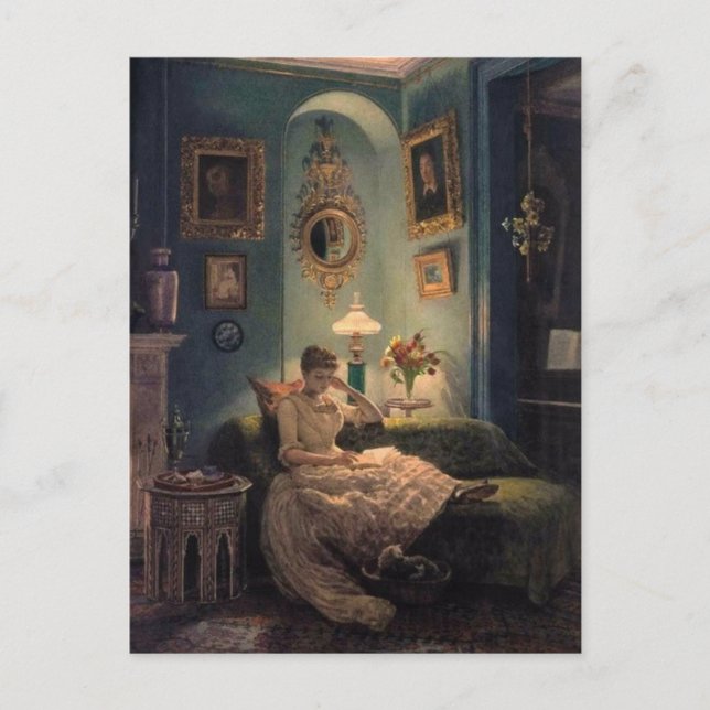 Cartão Postal Uma Noite em Casa (Frente)