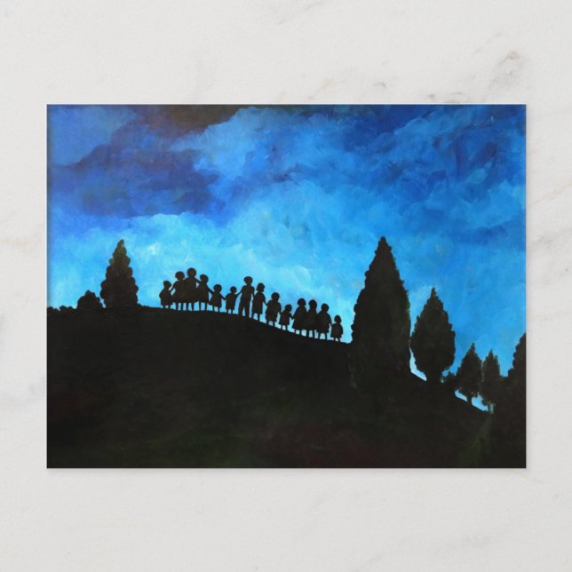 Cartão Postal Uma Nova Ascensão do amanhecer 2008 (Frente)