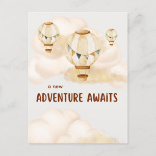 Cartão Postal Uma Nova Aventura Aguarda Neutrais