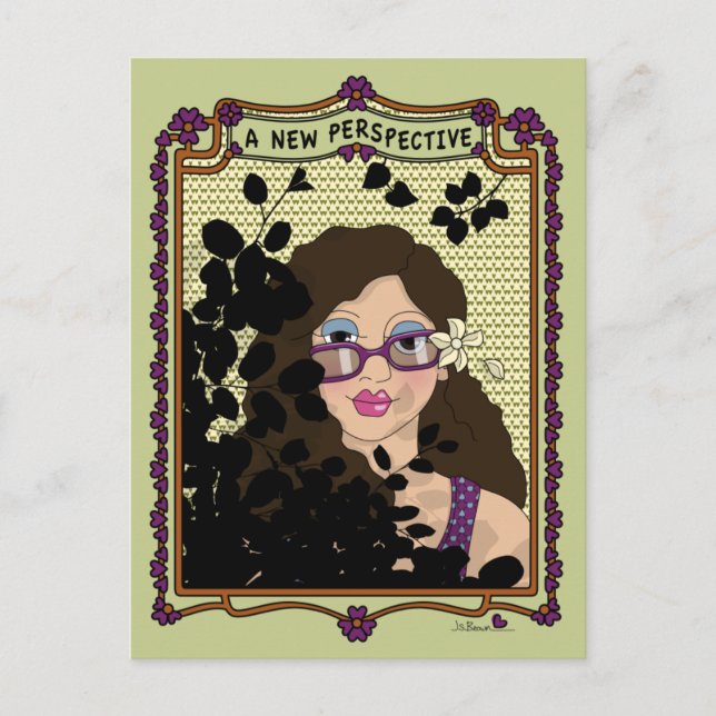 Cartão Postal Uma Nova Perspectiva_C_ Postcard (Frente)