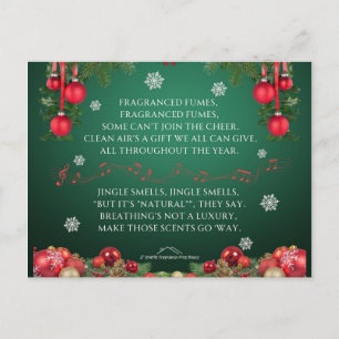 Cartão Postal Uma Paródia de A Jingle Bells Holiday - Jingle Che