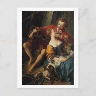 Cartão Postal Uma Pastoral do outono em detalhes - François Bou