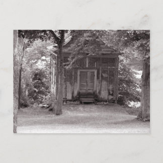 Cartão Postal Uma pequena casa na floresta