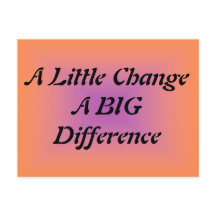 Uma Pequena Mudança, Uma Grande Diferença