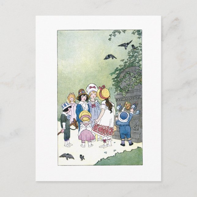 Cartão Postal Uma pergunta (Frente)