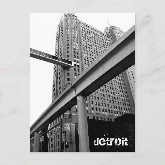 Cartão Postal Uma Perspectiva Detroit (Frente)