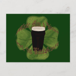 Cartão Postal Uma pinta de preto