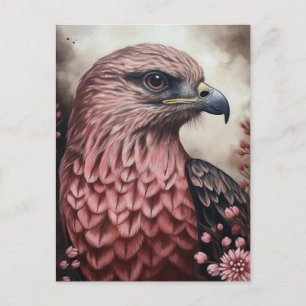Cartão Postal Uma pintura de um falcão