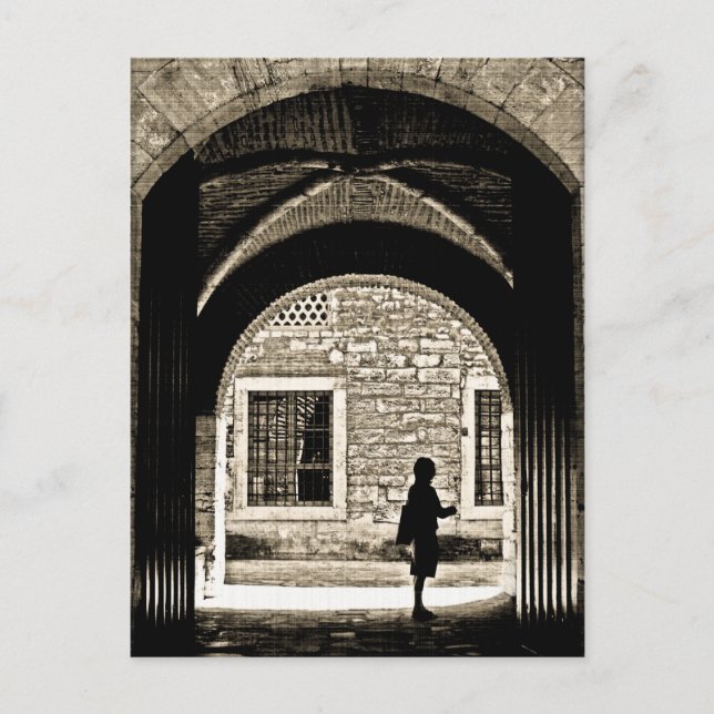 Cartão Postal Uma Porta Para Esperar (Frente)