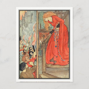 Cartão Postal Uma princesa real por Florence Harrison