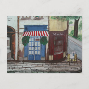 Cartão Postal Uma rua em Paris