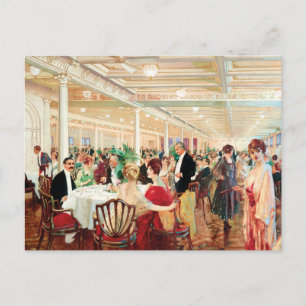 Cartão Postal Uma Soirée   Victor Gabriel Gilbert
