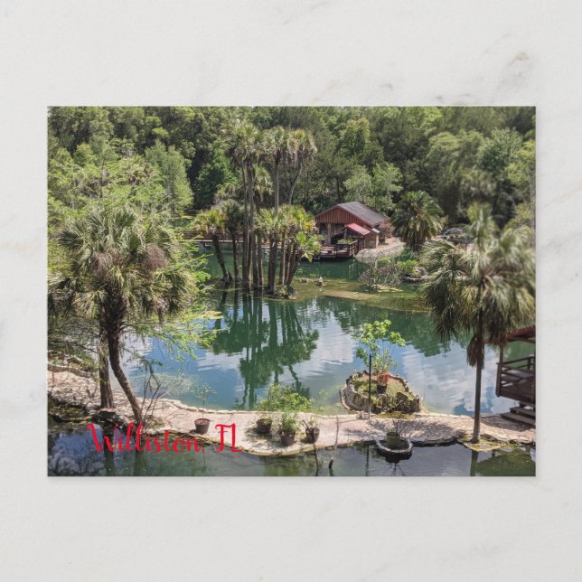 Cartão Postal Uma tarde em Cedar Lagos (Frente)