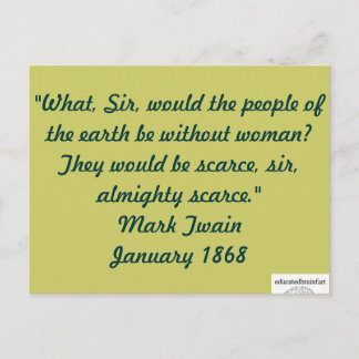 Cartão Postal Uma Verdade