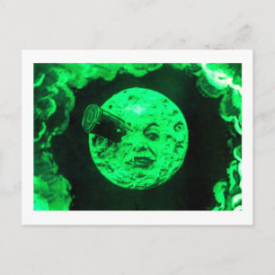 Cartão Postal Uma viagem à lua