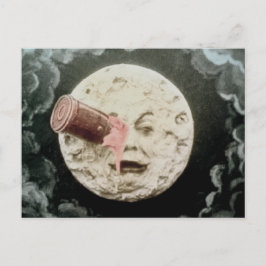 Cartão Postal Uma viagem à lua