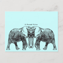 Cartão Postal Uma visão compartilhada