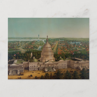 Cartão Postal Uma Visão De Washington DC
