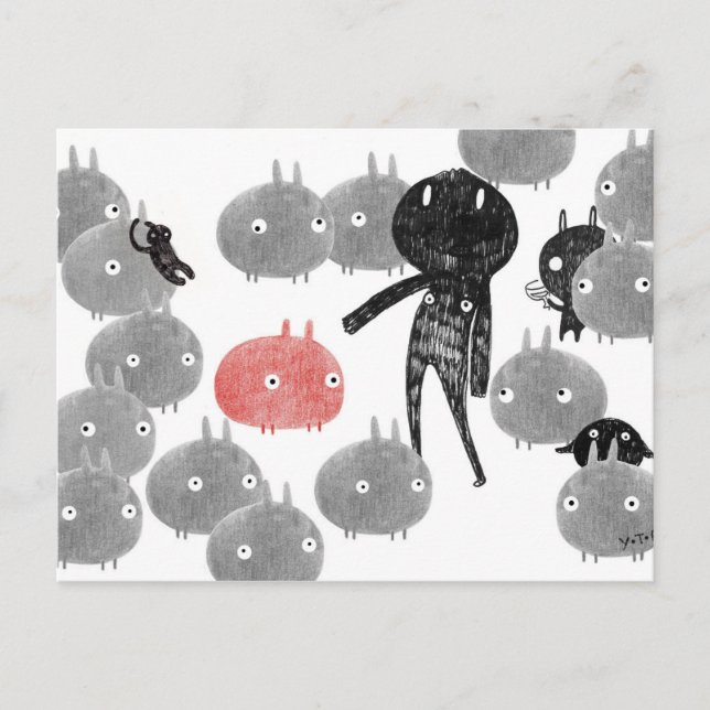 Cartão Postal Uma visita amigável ao beliche 2014 (Frente)