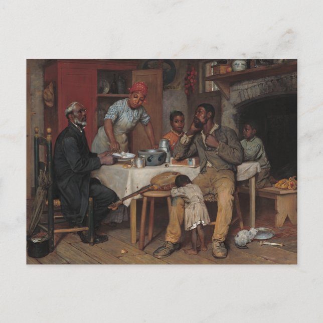 Cartão Postal Uma Visita Pastoral (Frente)