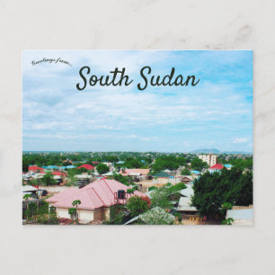 Cartão Postal Uma Vista de Juba no Sudão do Sul