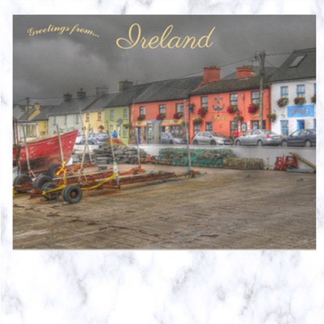 Cartão Postal Uma Vista de Kerry Irlanda (Criador carregado)