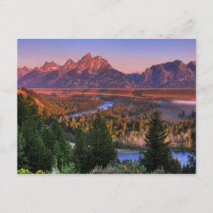 Cartão Postal Uma Vista de Manhã